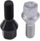 Levando 20 Stück Radschrauben M12x1,5 55mm Schaftlänge Kegel 60° SW17 – Radbolzen-Set mit 20x Radschraube in OE Qualität, für Alufelgen & Reifenwechsel, Farbe Silber