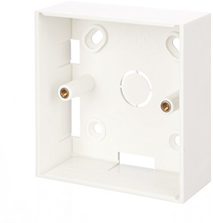 AV Single Gang 32mm Deep Back Box for Euro Modules
