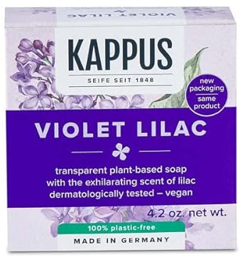 GEL und SOAP-Marke Kappus Modell Violet Lila-Seife