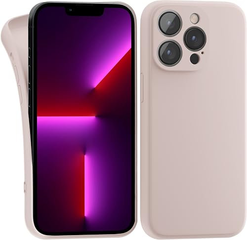 MyGadget Cover per iPhone 13 Pro - Custodia Protettiva in Silicone Morbido – Case TPU Flessibile - Ultra Protezione Antiurto & Antiscivolo Rosa
