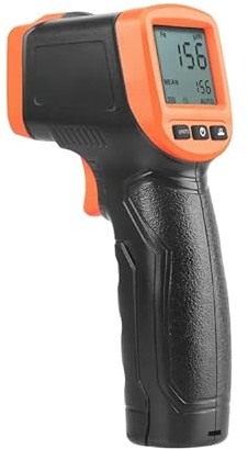 EC-420 Probe N Tragbarer Autolack Dicke Tester Pistole Nicht zerstörungsfrei Messgerät Beschichtung Dickenmesser (Orange)