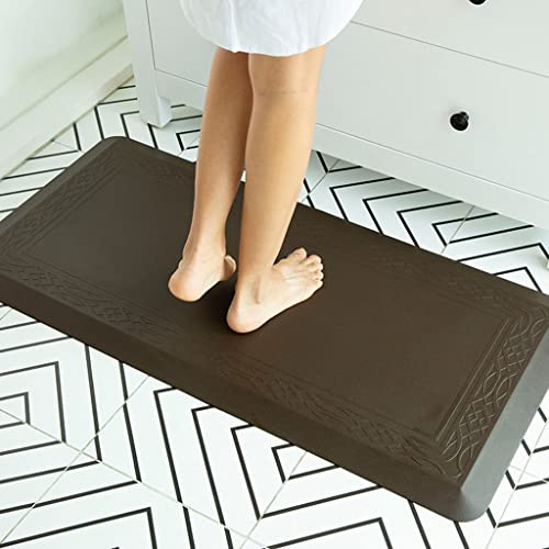 ZONOBI Anti-Ermüdung Stehmatte Küche rutschfest Kissen Matte Ergonomisch Schaumstoff Läufer-Teppich Wasserdicht für Arbeitsplatz Büro Aktiv (Size : 24 * 60inch)