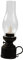 HOMSFOU Elektronische Petroleumlampe Flammenlose Led-petroleumlampe Klein Kammerlampe Flammenlose Öllampe Led-öllaterne Led-öllampe -laterne Glas Elektronisches Bauteil Büro Retro-lampe