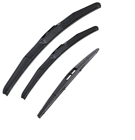 VIDOJI Vorne Hinten Windschutzscheibe Wischerblätter Für Nissan Für Micra K13 2010 2011 2012 2013 2014 2015 2016 2017
