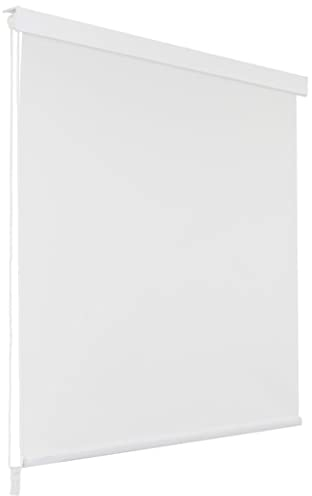 Badezimmerzubehör, Duschvorhänge, Duschrollo, 140 x 240 cm, Weiß