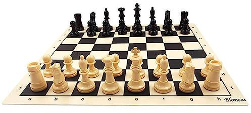 Tablero y Piezas de ajedrez Staunton 5/6