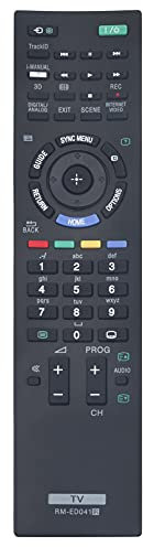 VINABTY RM-ED041 Ersatz-Fernbedienung Kompatibel mit Sony TV KDL-32RD435 KDL-40RD455 KDL-60NX7209 KDL-32EX720 KDL-32EX728 KDL-37EX725 KDL-40EX726 KDL-40NX720 KDL-40R483B KDL-40R485B KDL-46EX525
