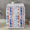 Highdi Graffiti Housse de Protection pour Machine à Laver, Chargement Frontal Housse La Poussière avec Ouverture Frontale pour Linge Domestique (Tie-Dye 5,Capacité S 6~7.5KG)