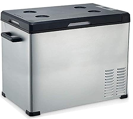 Portable Car Fridge Compressor Refrigerator Silver-30L (20l) (50l) - Truck Freezer for Travel, Camping, and Road Trips