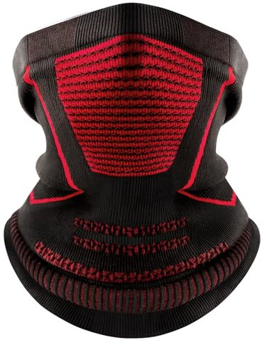 ENONEO Cache Cou Homme Sport Respirant Masque Tour de Cou Moto Femme Hiver Coupe-Vent Cache Nez Ski Balaclava Multifonctionnelle Foulard Tour de Coup Polaire Bandana Cagoule Velo