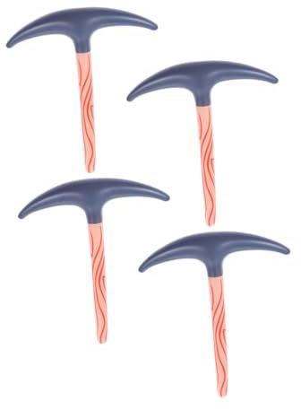VANZACK 4Stücke Aufblasbare Spitzhacke Für Halloween Lustige Party Requisite PVC Spitzhacke Für Kindergeburtstage Und Festlichkeiten