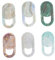 ELAYARD 6pcs Privacy Protection Sticker Selfie Camera Cover Slide Webcam Covers for Laptop Smartphone Tablets