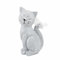JMS we create smile - Statue with Solar Butterfly Garden Ornaments Outdoor - Funny Dog Gifts For Women Mum Birthday Gift Garden Balcony Decor Living Room Waterproof (Cat)