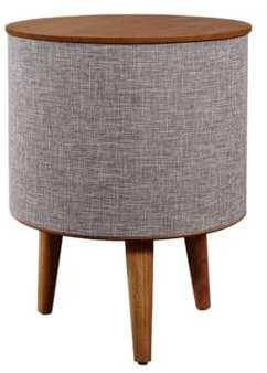 AZZAZETES Coffee Table for Living Room Home Living Room Coffee Table Bluetooth Speaker Wireless Charging Side Table Corner Table Bedside Table Sofa Side Table