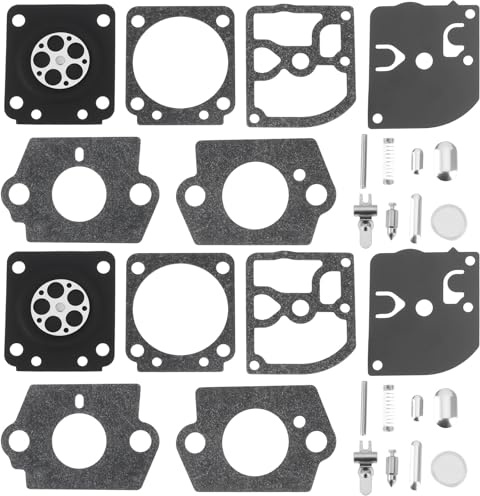 ECSiNG 2 Sets Rasenmäher Vergaser Membran Dichtung Kompatibel mit Stihl FS 120 200 250 300 350 450 400