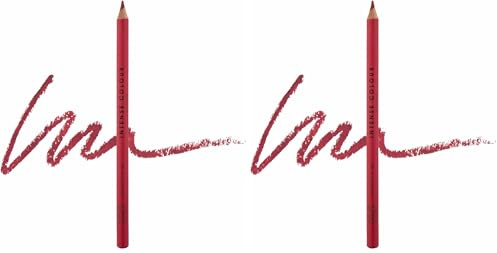 MUA Intense Colour Lip Liner, Heartbreaker (Pack of 2) | Pink Toned Red Shade, Soft & Highly Pigmented Formula for Precise Definition, Vegan & Cruelty Free