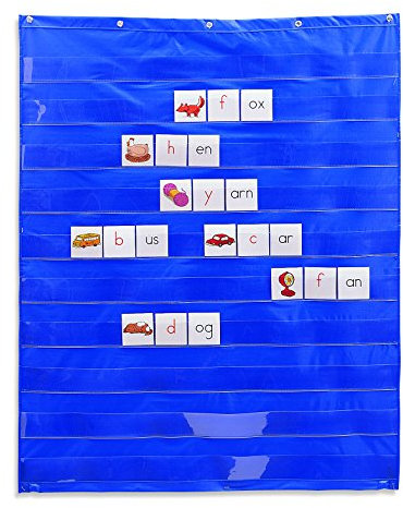 Learning Resources Tableau à Poches Mural – Organisation de Classe – Planning Visuel & Présence – Ressource Enseignant