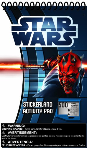Sandylion Star Wars Sammelalbum der Saga 16 Seite Pad Stickerland