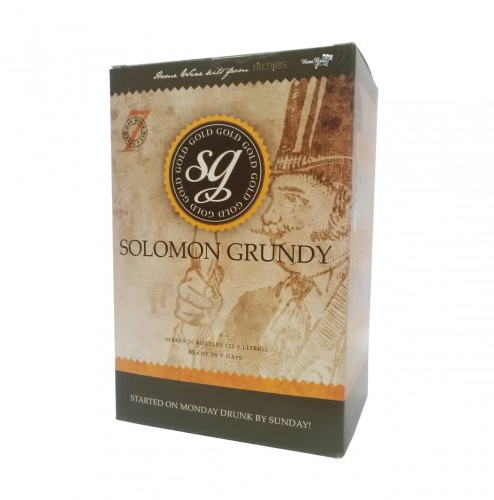 Solomon Grundy Gold Shiraz 6 Bottles