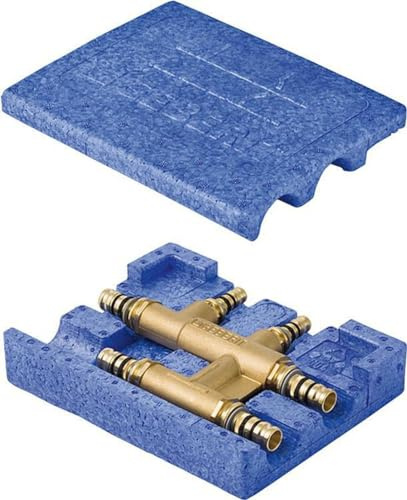 Geberit Mepla Kreuzungsfitting mit Schutzbox d 20 x 20 x 20 VC (612.319.00.5)