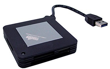 Exsys EX-1634 USB 3.0 Card Reader, schwarz
