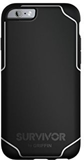 Griffin Survivor Journey Case for iPhone 6 Plus/6S Plus - Black/White