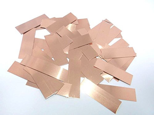 50 St Schweißband aus Kupfer / Lötbrücken / Lötfahnen / Akkuverbinder