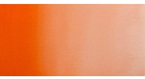 Winsor & Newton : Professional Watercolour : Half Pan : Winsor Orange (Red Shade)