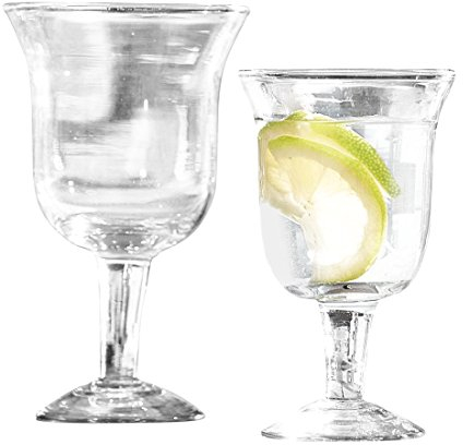 LOBERON Gläser 12er Set Antrim, mundgeblasen, sechs kleine und sechs große Gläser, klassische Tulpenform, spülmaschinenfest, Küchenutensilien, Glas, klar