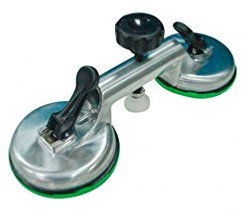 Piher - Ventosa doble niveladora diámetro 12,3cm aluminio