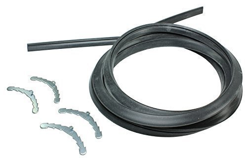 Universal-Gummidichtung Für Backofentür/Herdtür, 4 Abgerundete Eckstücke, 197cm Länge - First4spares