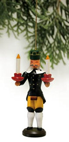 Rudolphs Schatzkiste Baumbehang Bergmann bunt Höhe=9,5cm NEU Christbaumschmuck Weihnachten Baumschmuck Holzschmuck Holz Seiffen Weihnachtsland Erzgebirge Strauchbehang Dekoration