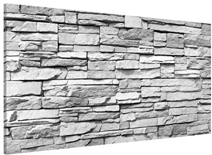 Magnettafel Ashlar Masonry Memoboard Quer Metall Magnet Pinnwand Motiv Wand Stahl Küche Büro Metall Magnet Pinnwand Motiv Wand Stahl Küche Büro, Größe HxB: 37cm x 78cm