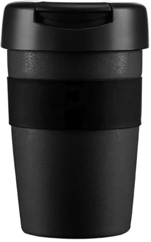Lifeventure Insulated Coffee Cup, Vacuum Reusable Leakproof Double Wall Coffee Cup, Insulation Stainless Steel Eco-Friendly Travel Office Mug for Hot Coffee Tea and Cold Drinks, 12 oz/350 ml