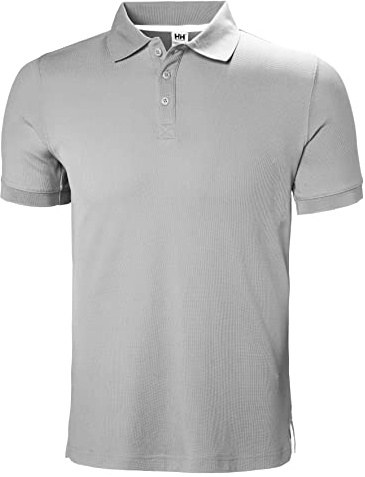 Helly Hansen Men's Crewline Polo, Grey Fog, XS