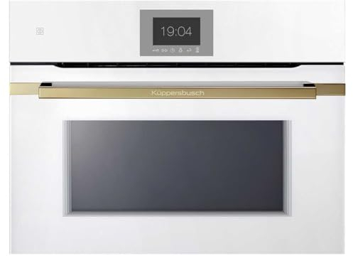 Küppersbusch CBM6550.0WE4 K-Series. 5 Compact Backofen mit Mikrowelle Weiß/Gold