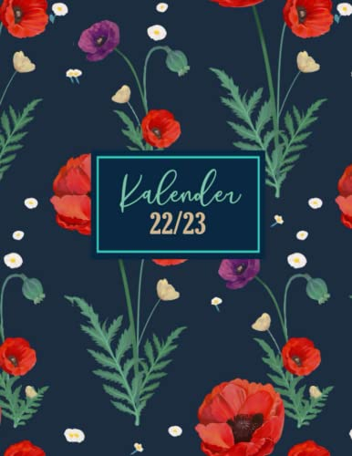 Kalender 2022-2023: Wochenplaner für 2 Jahren | Januar 2022 bis Dezember 2023 | Kalenderbuch und Monatsplaner für notieren | Din A4, 122 Seiten