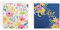 Hallmark Osterkarten Multipack, 10 Stück Osterkarten, Blumenmotive, Weiß, Gold, Blau