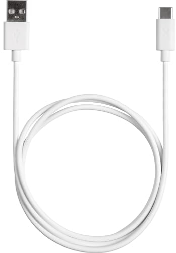 Xtorm Essential Ladekabel, USB auf USB-C, 1 Meter Schnellladekabel, Weiß
