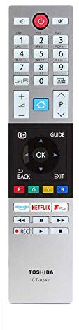 Original 43UL2163DBC Remote Control compatible for Toshiba Smart 4K UHD HDR LED Freeview TV's