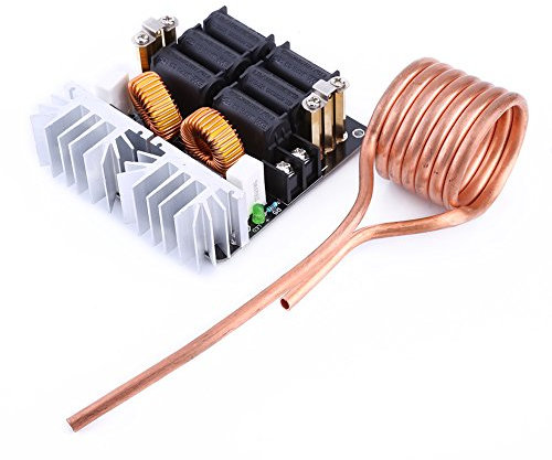 Induzione a Bassa Tensione ZVS da 1000 W, Kit Bobina Riscaldatore a Induzione Riscaldatore a Induzione Modulo Scheda di Riscaldamento Flyback Driver Riscaldatore Fai da Te