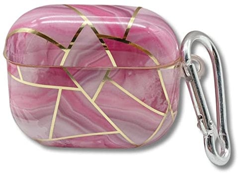 2022 Airpods Pro Shell der zweiten Generation in luxuriösem Marmormuster Gold