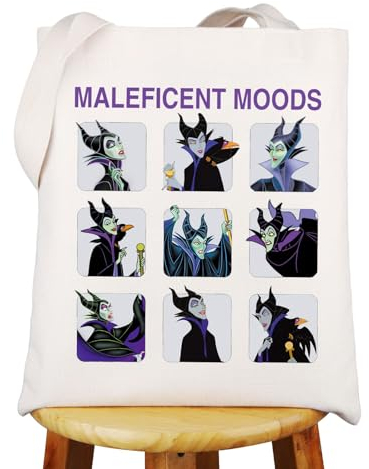 WZMPA Bad Male Tote Bag Witch Bad Queen Fans Geschenk Männliche Stimmungen Umhängetasche für Filmfans (Männliche Stimmungen TG), Male Moods Tg, Large