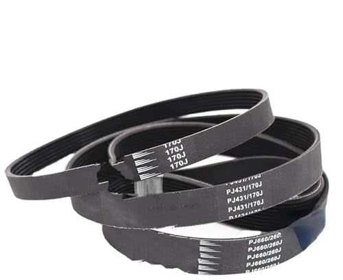 EMENAR Keilriemen Gerippter Gürtel PJ 230J 240J 245J 248J 250J 255J 260J 270J 280J 290J 300J Sportfahrrad Laufband Heimtrainer Gürtel Antriebsriemen (Farbe : 5ribs, Größe : 248J-PJ630)