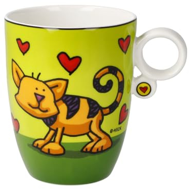 Love Cat - Künstlertasse Ed Heck - Pop Art