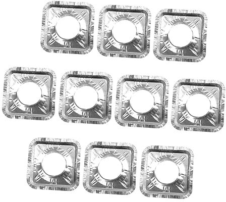 Aluminum Foil Stove Burner Covers for Gas Stove 60pcs