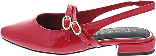 MARCO TOZZI Ballerines Femme Semelle intérieure Feel Me Souple Doublure Douce Vegan Pointu
