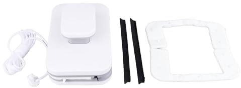 Aimant de Nettoyage de Vitres Double Face, Outil Magnétique de Nettoyage de Vitres de 3 à 10 Mm Raclette Magnétique de Sol élevé pour le Nettoyage de Vitres 15 x 10 x 8 Cm