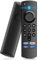XTVTX Ersatz-Sprachfernbedienung (3rd GEN) Passend für Smart TVs Stick (2. Gen & 3. Gen & Lite & 4K), Ersatz Fernbedienung Passend für Smart TVs Cube (1. Gen & 2. Gen),Schwarz