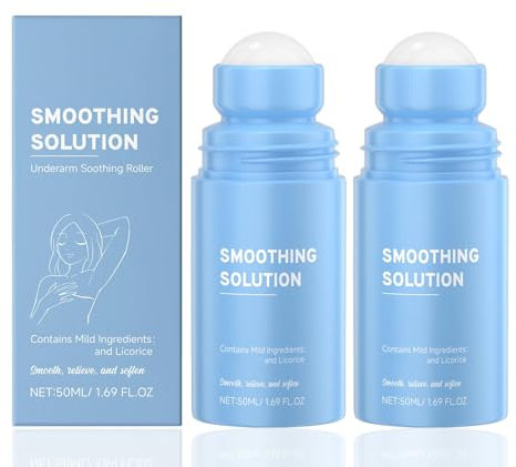 Underarm after Shave Soothing Roller, Gently Cleanses Armpits Moisturizing and Soothing Skin Serum,Deodorant & Anti-Perspirant Roll-on, Long Lasting Aqua Fragrance, Alcohol & Aluminium Free (2)